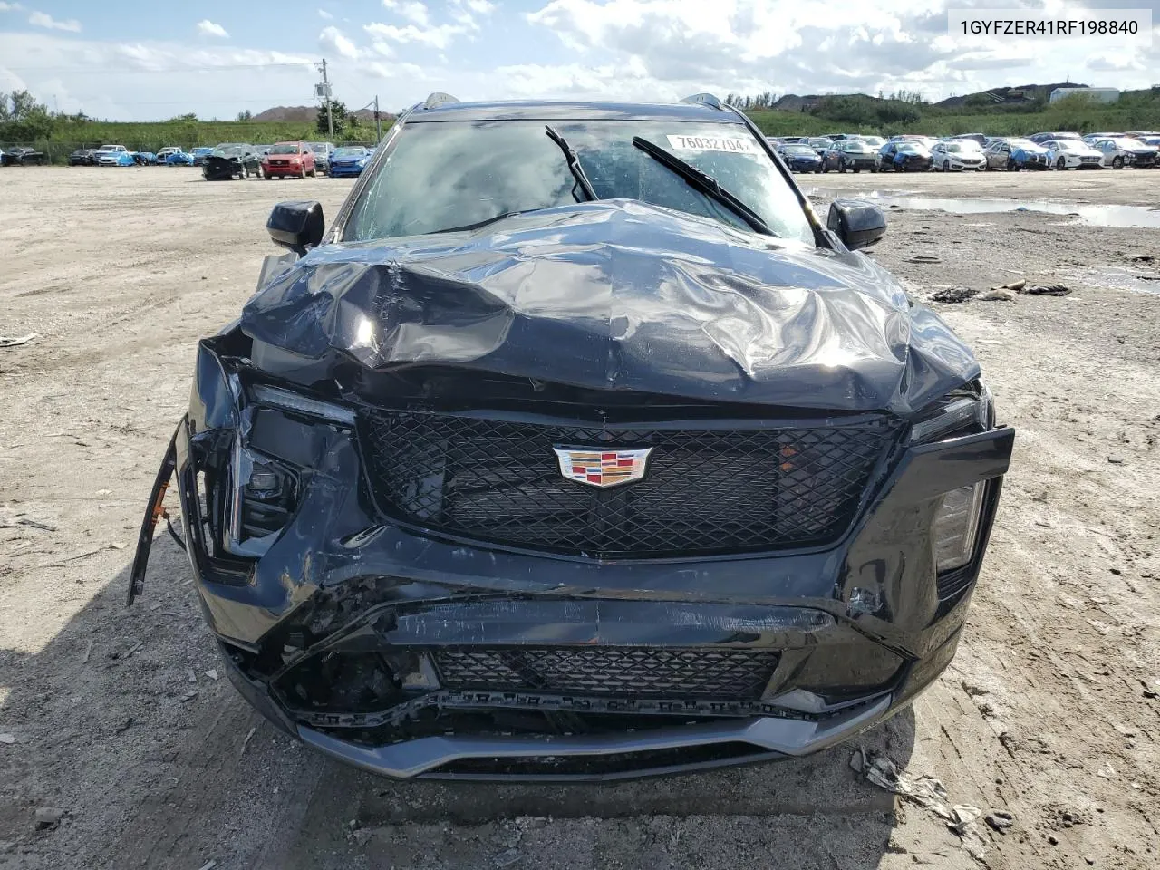 2024 Cadillac Xt4 Sport VIN: 1GYFZER41RF198840 Lot: 76032704