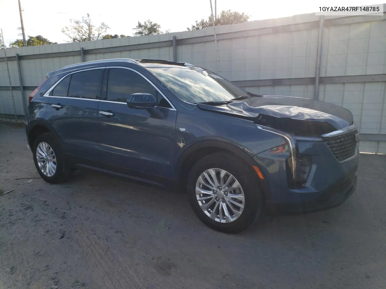 2024 Cadillac Xt4 Luxury VIN: 1GYAZAR47RF148785 Lot: 76502104