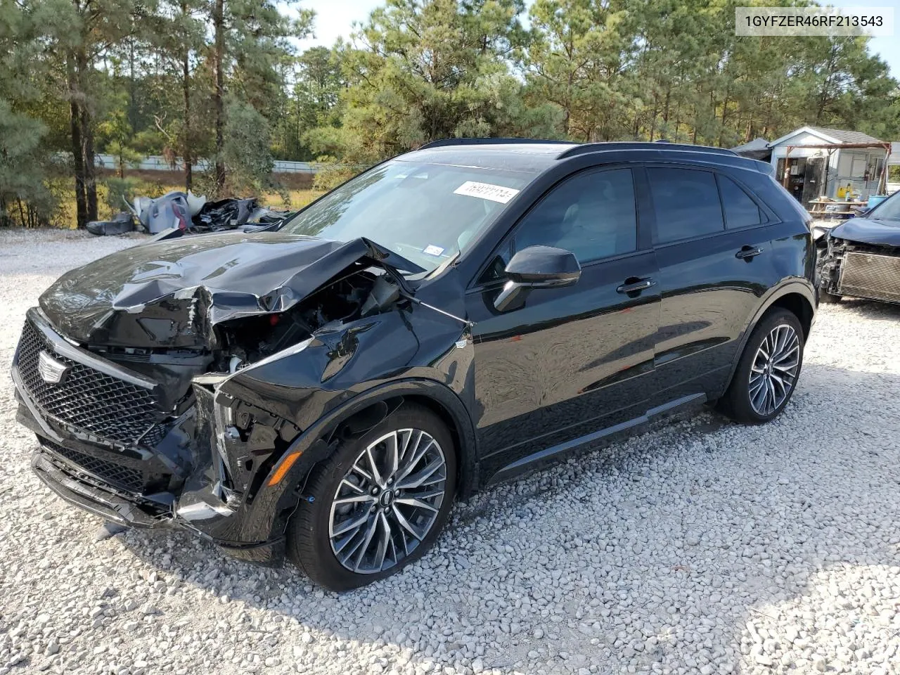 2024 Cadillac Xt4 Sport VIN: 1GYFZER46RF213543 Lot: 76922214