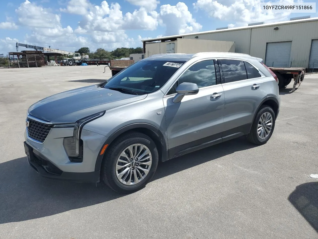 2024 Cadillac Xt4 Premium Luxury VIN: 1GYFZCR49RF151866 Lot: 77071804