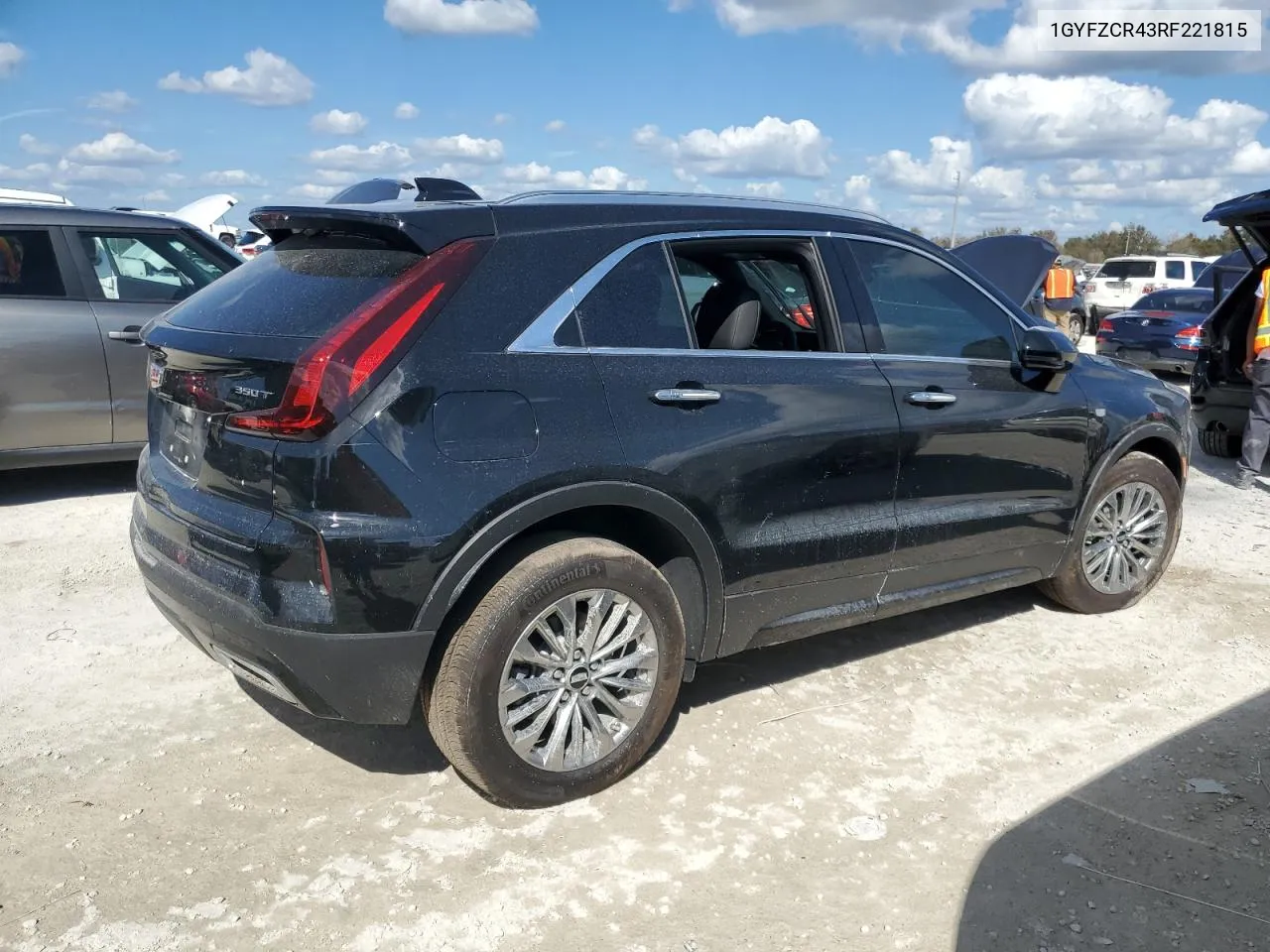 2024 Cadillac Xt4 Premium Luxury VIN: 1GYFZCR43RF221815 Lot: 77815074