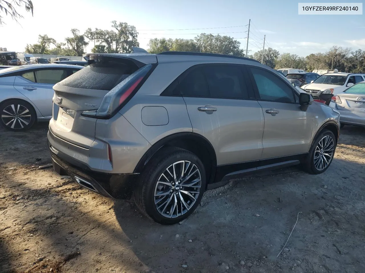 2024 Cadillac Xt4 Sport VIN: 1GYFZER49RF240140 Lot: 78022704