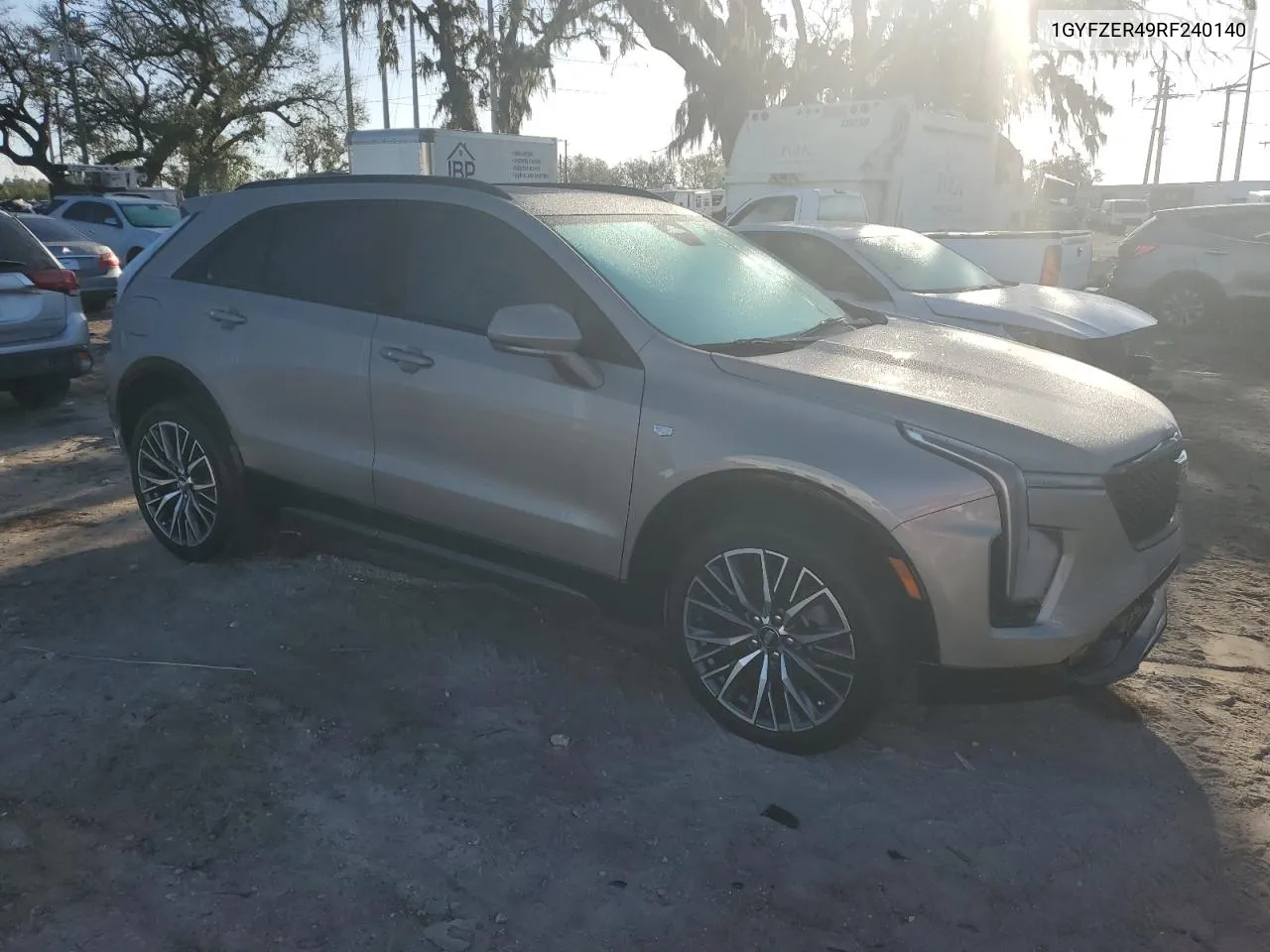 2024 Cadillac Xt4 Sport VIN: 1GYFZER49RF240140 Lot: 78022704