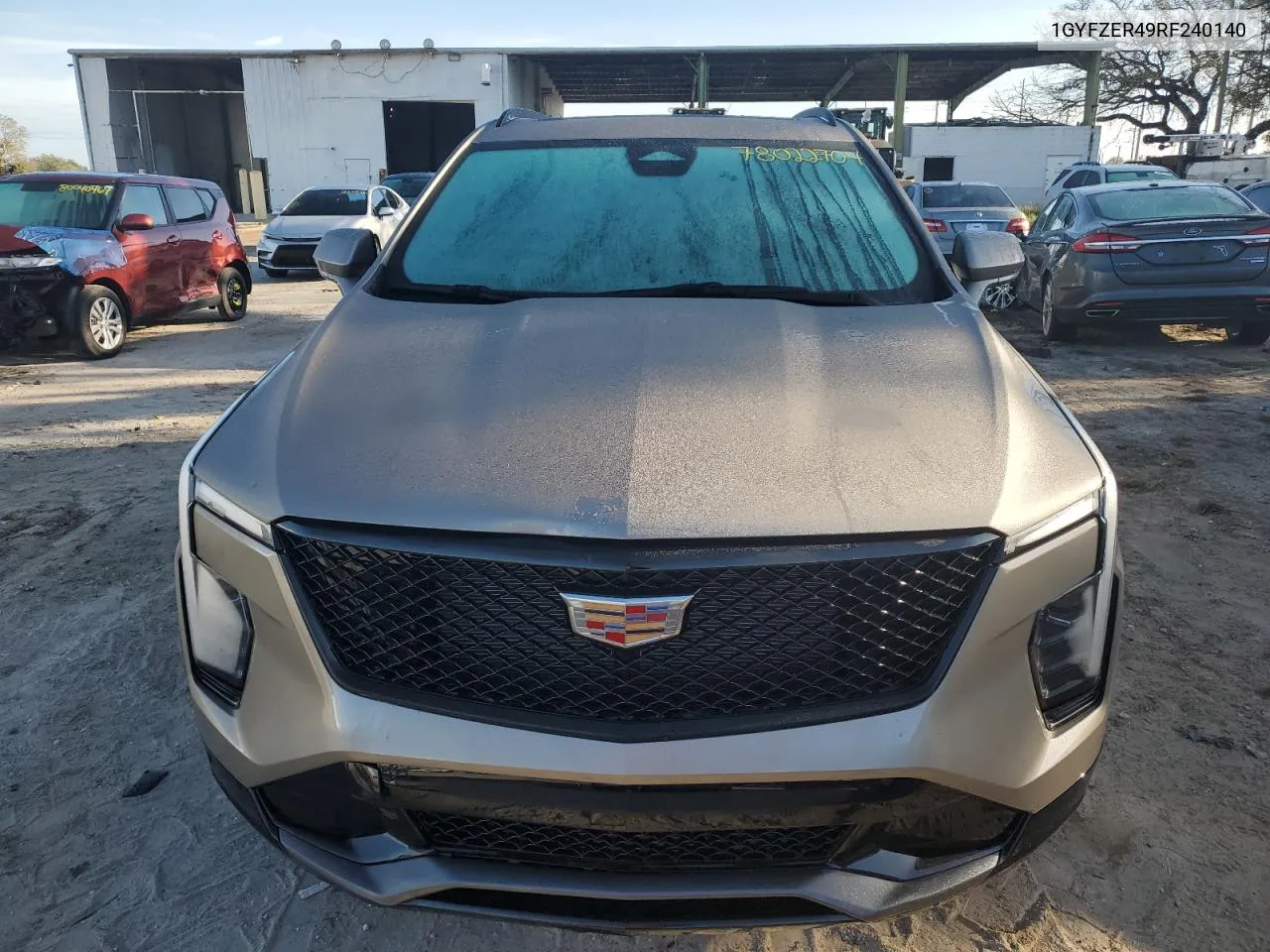 2024 Cadillac Xt4 Sport VIN: 1GYFZER49RF240140 Lot: 78022704