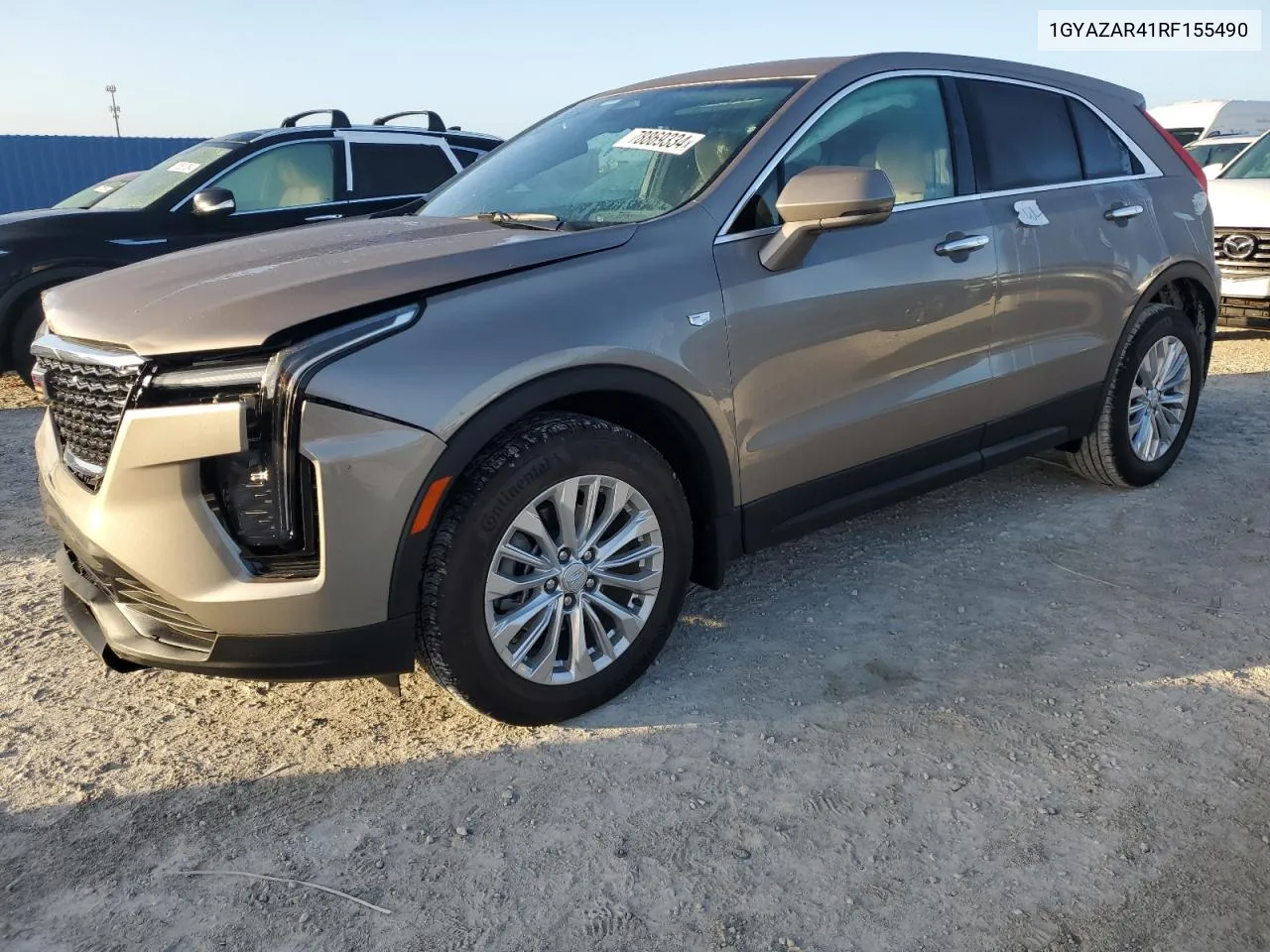 2024 Cadillac Xt4 Luxury VIN: 1GYAZAR41RF155490 Lot: 78869334