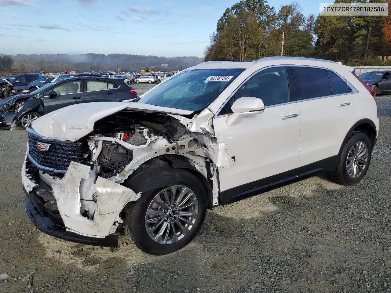 2024 Cadillac Xt4 Premium Luxury VIN: 1GYFZCR47RF187586 Lot: 79236764