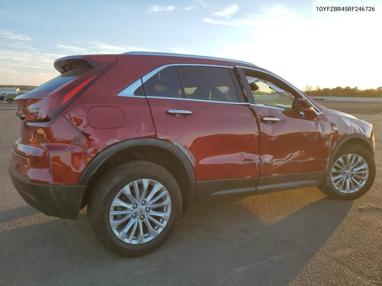 2024 Cadillac Xt4 Luxury VIN: 1GYFZBR45RF246726 Lot: 79614644