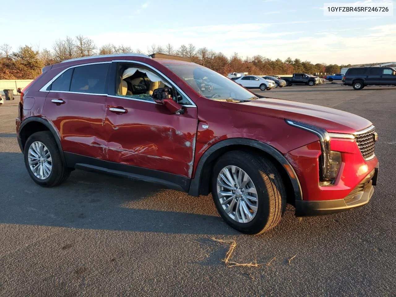 2024 Cadillac Xt4 Luxury VIN: 1GYFZBR45RF246726 Lot: 79614644