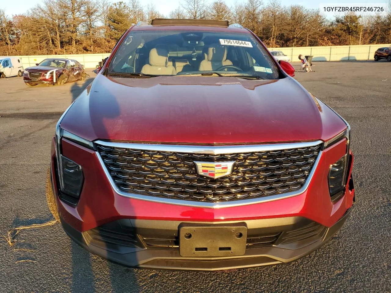 2024 Cadillac Xt4 Luxury VIN: 1GYFZBR45RF246726 Lot: 79614644