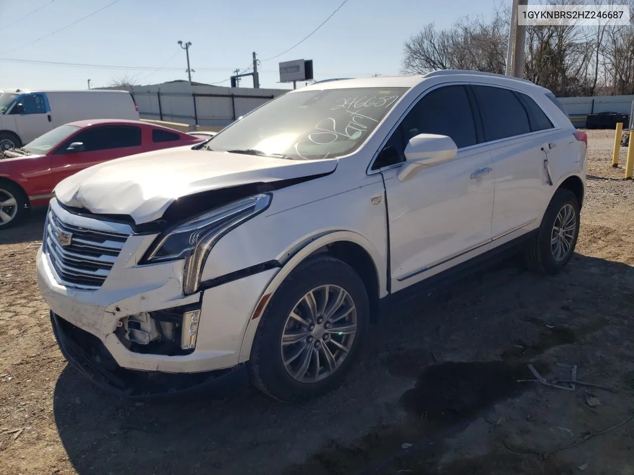 1GYKNBRS2HZ246687 2017 Cadillac Xt5 Luxury