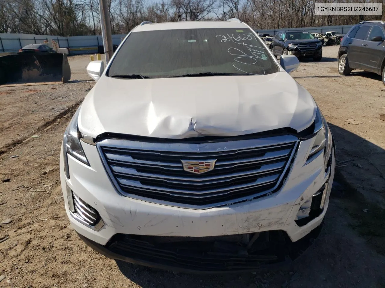 1GYKNBRS2HZ246687 2017 Cadillac Xt5 Luxury