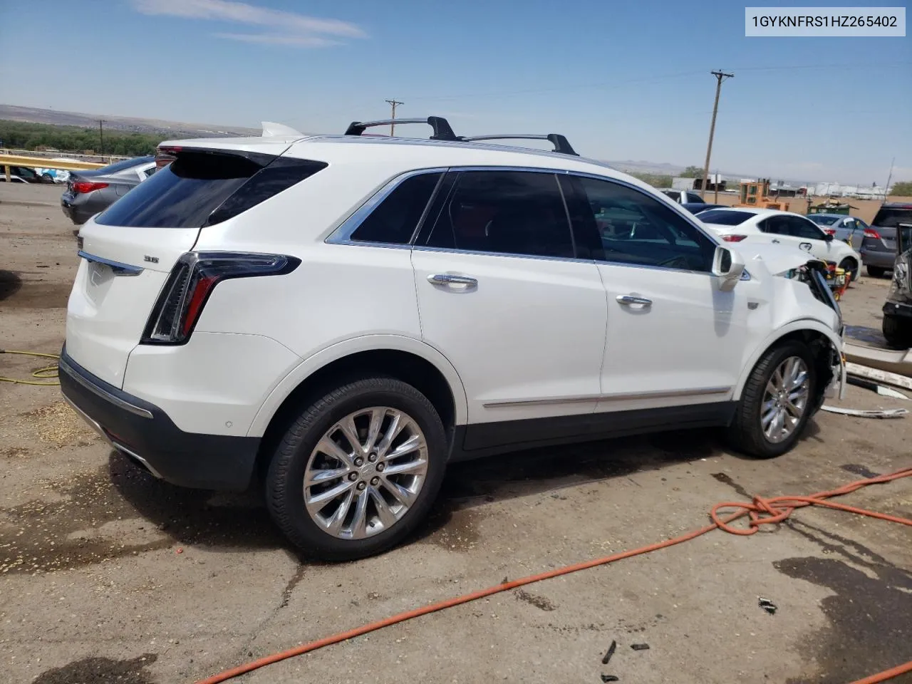 2017 Cadillac Xt5 Platinum VIN: 1GYKNFRS1HZ265402 Lot: 51300284