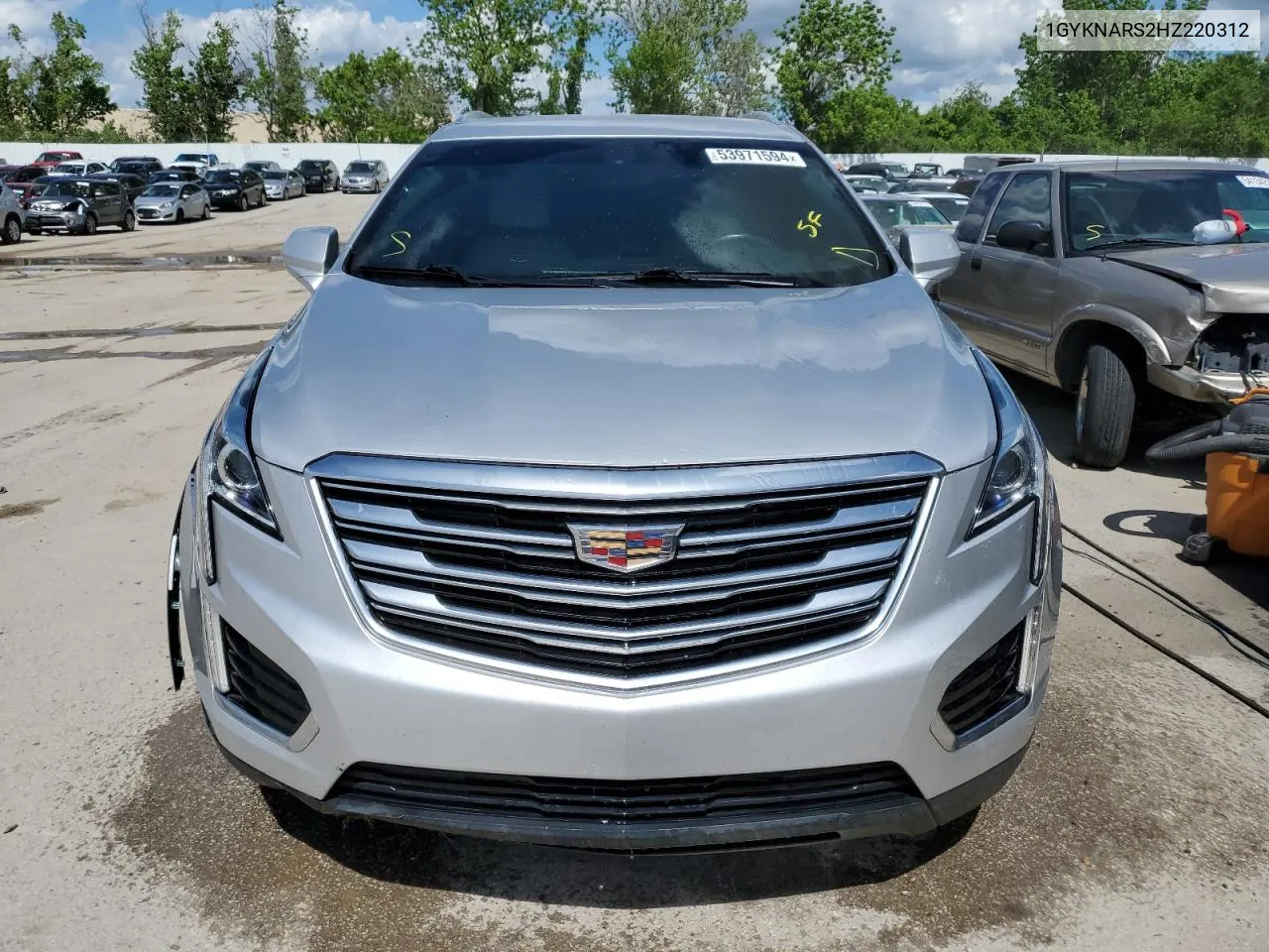 2017 Cadillac Xt5 VIN: 1GYKNARS2HZ220312 Lot: 53971594