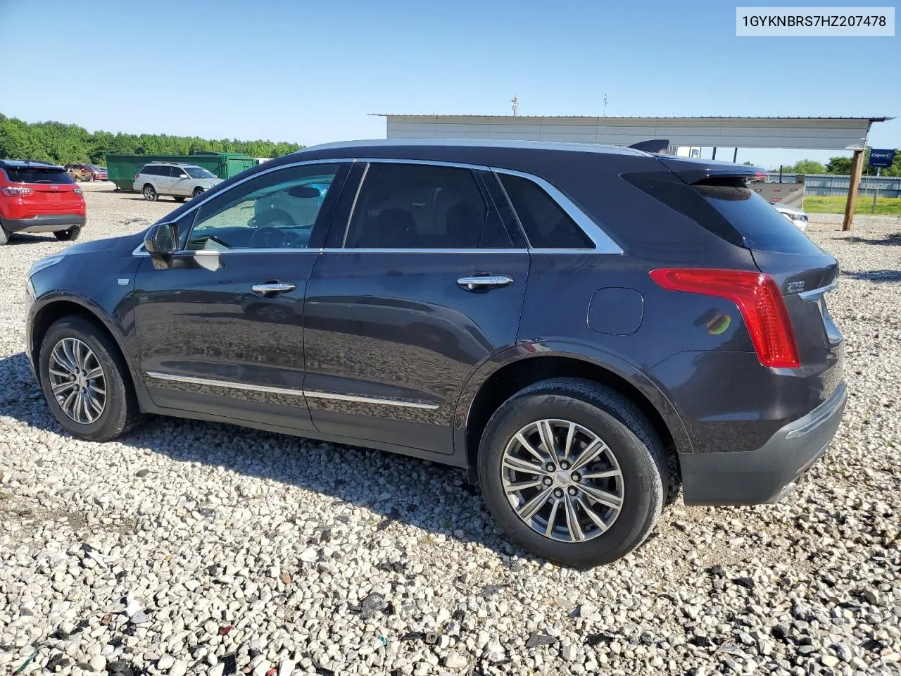 1GYKNBRS7HZ207478 2017 Cadillac Xt5 Luxury