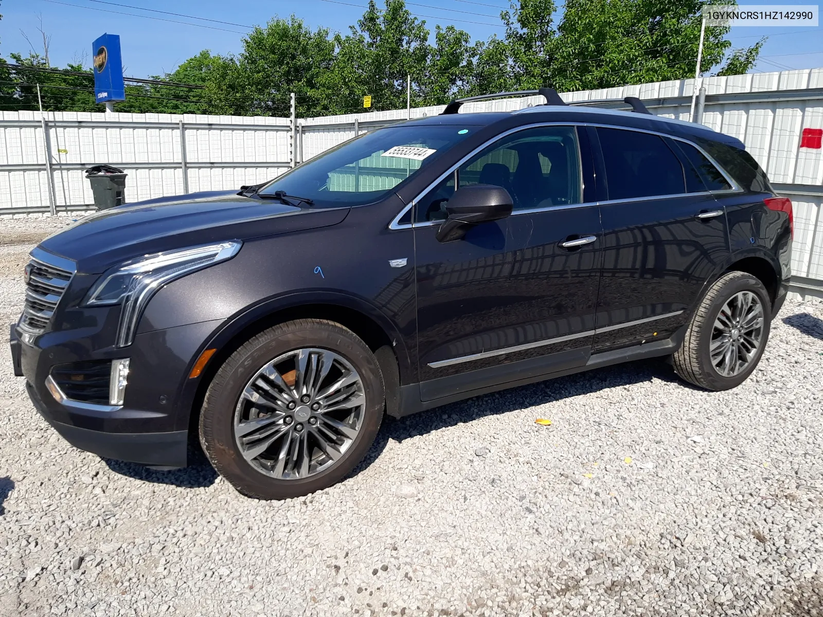 1GYKNCRS1HZ142990 2017 Cadillac Xt5 Premium Luxury