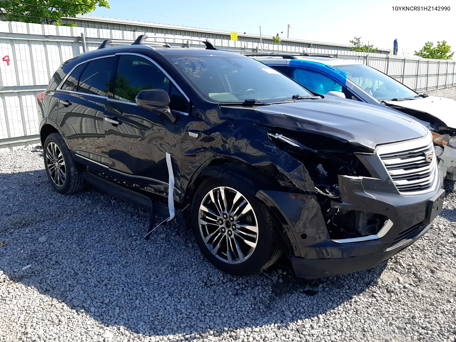 2017 Cadillac Xt5 Premium Luxury VIN: 1GYKNCRS1HZ142990 Lot: 55533744