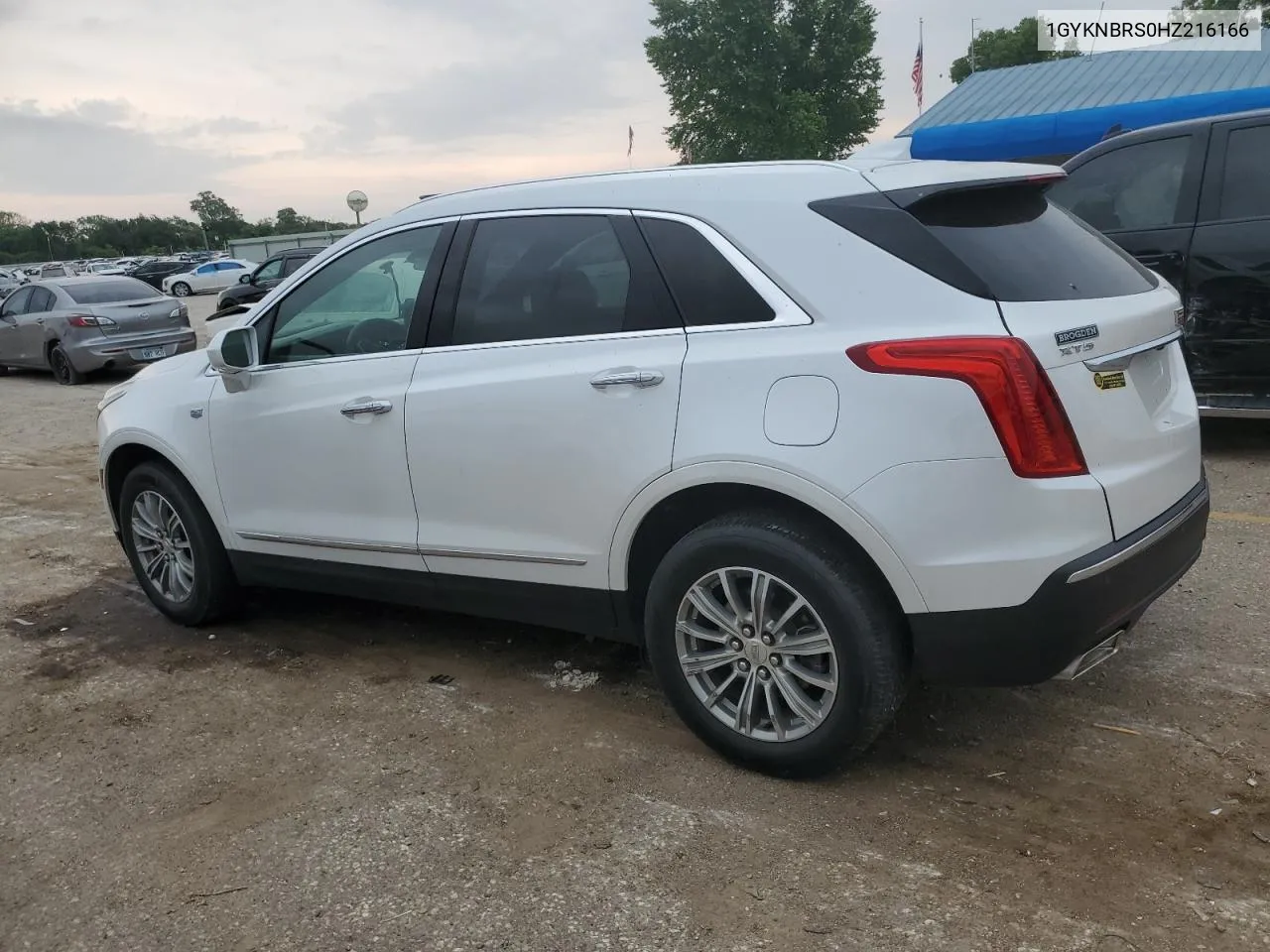 1GYKNBRS0HZ216166 2017 Cadillac Xt5 Luxury