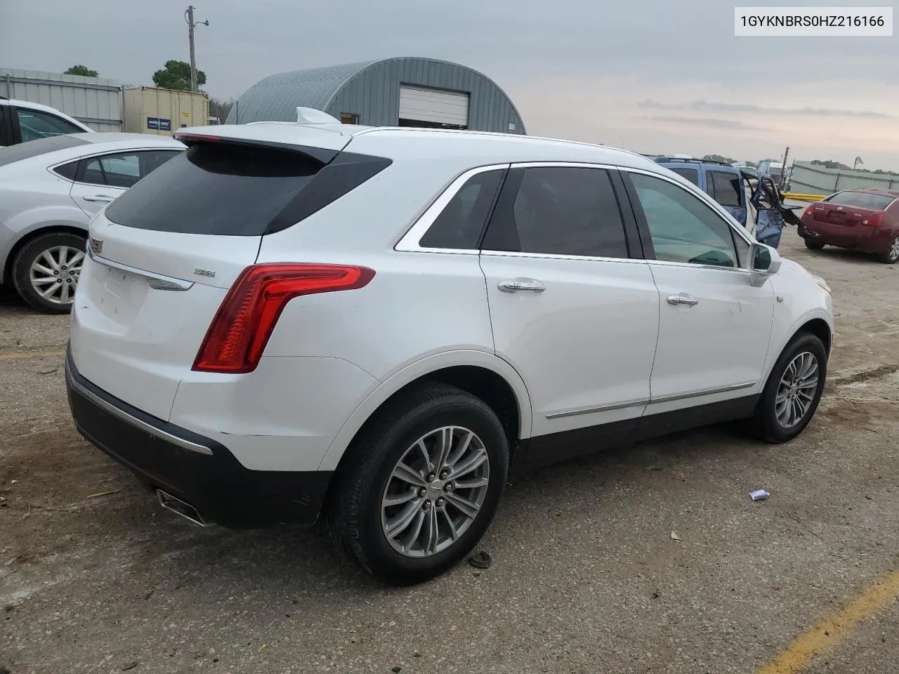 1GYKNBRS0HZ216166 2017 Cadillac Xt5 Luxury