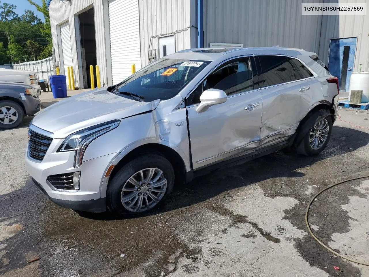 2017 Cadillac Xt5 Luxury VIN: 1GYKNBRS0HZ257669 Lot: 57642084