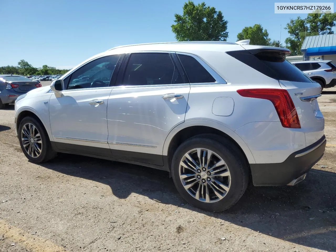 2017 Cadillac Xt5 Premium Luxury VIN: 1GYKNCRS7HZ179266 Lot: 57652084