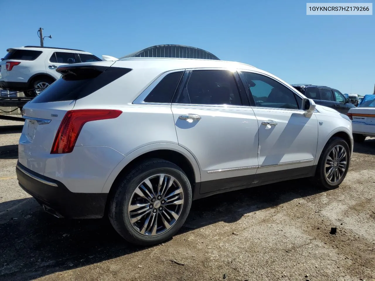 2017 Cadillac Xt5 Premium Luxury VIN: 1GYKNCRS7HZ179266 Lot: 57652084