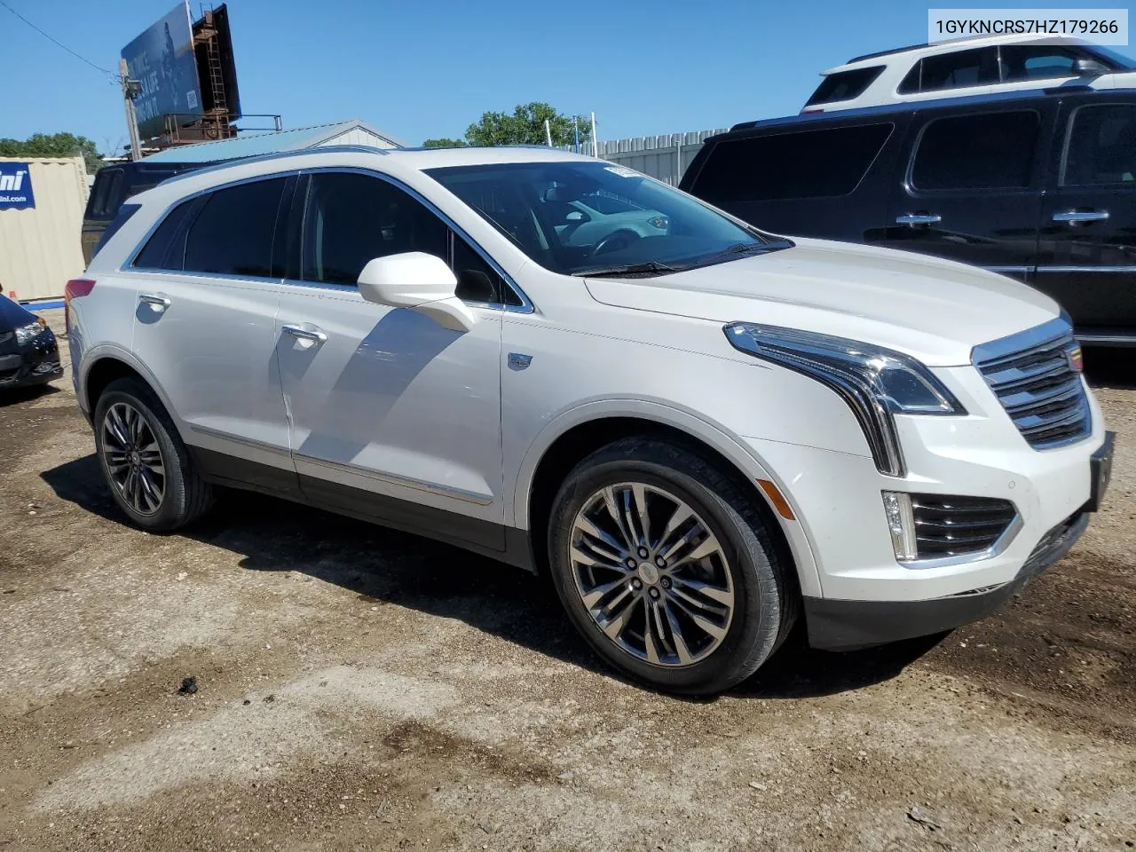 2017 Cadillac Xt5 Premium Luxury VIN: 1GYKNCRS7HZ179266 Lot: 57652084