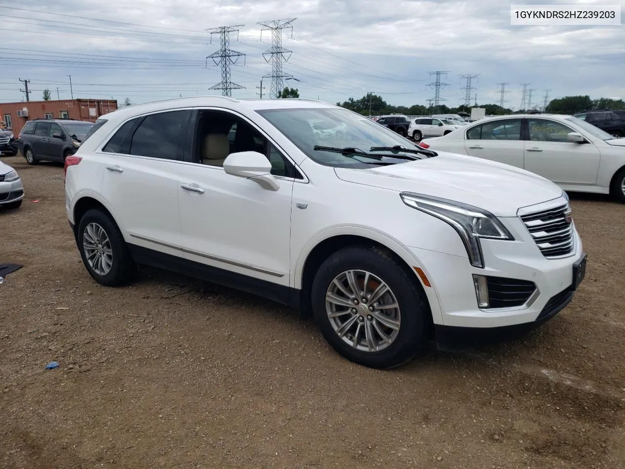 1GYKNDRS2HZ239203 2017 Cadillac Xt5 Luxury