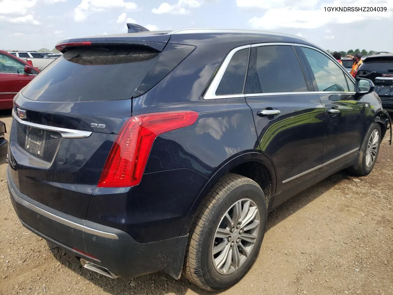 1GYKNDRS5HZ204039 2017 Cadillac Xt5 Luxury