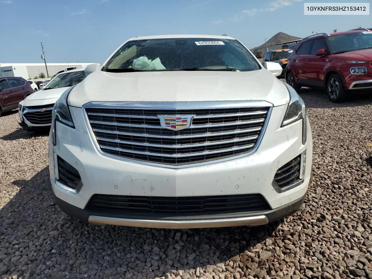 2017 Cadillac Xt5 Platinum VIN: 1GYKNFRS3HZ153412 Lot: 62955864