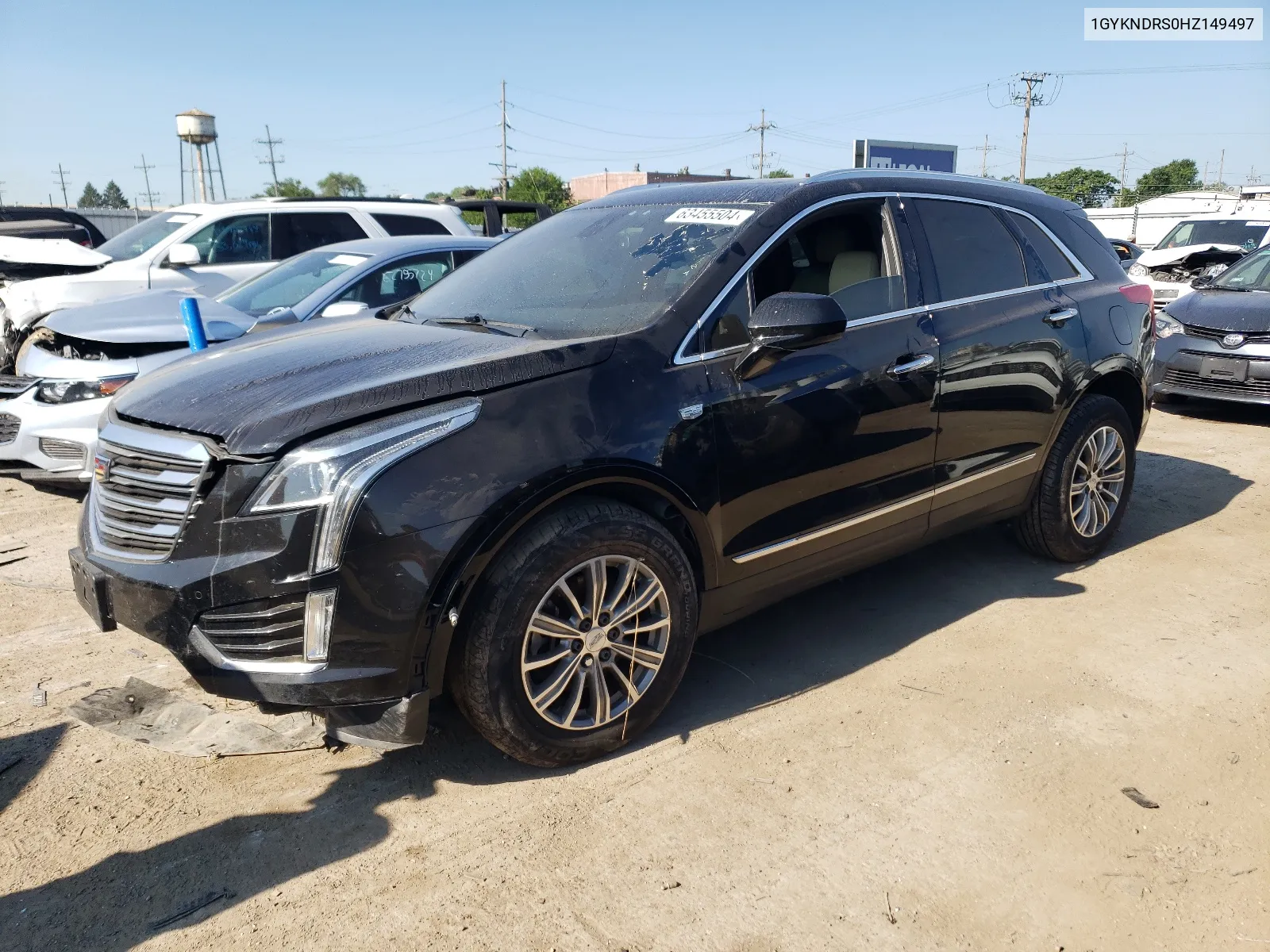 1GYKNDRS0HZ149497 2017 Cadillac Xt5 Luxury