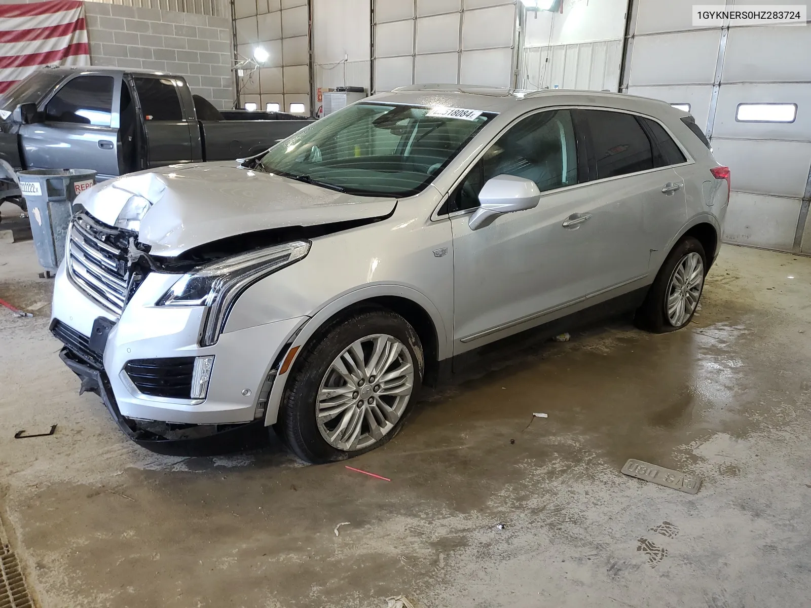 2017 Cadillac Xt5 Premium Luxury VIN: 1GYKNERS0HZ283724 Lot: 63518084