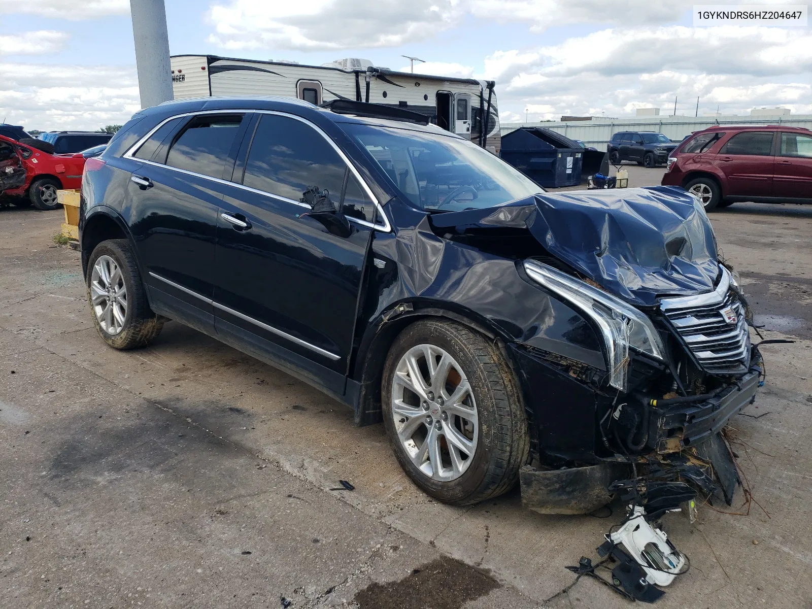 2017 Cadillac Xt5 Luxury VIN: 1GYKNDRS6HZ204647 Lot: 63615914