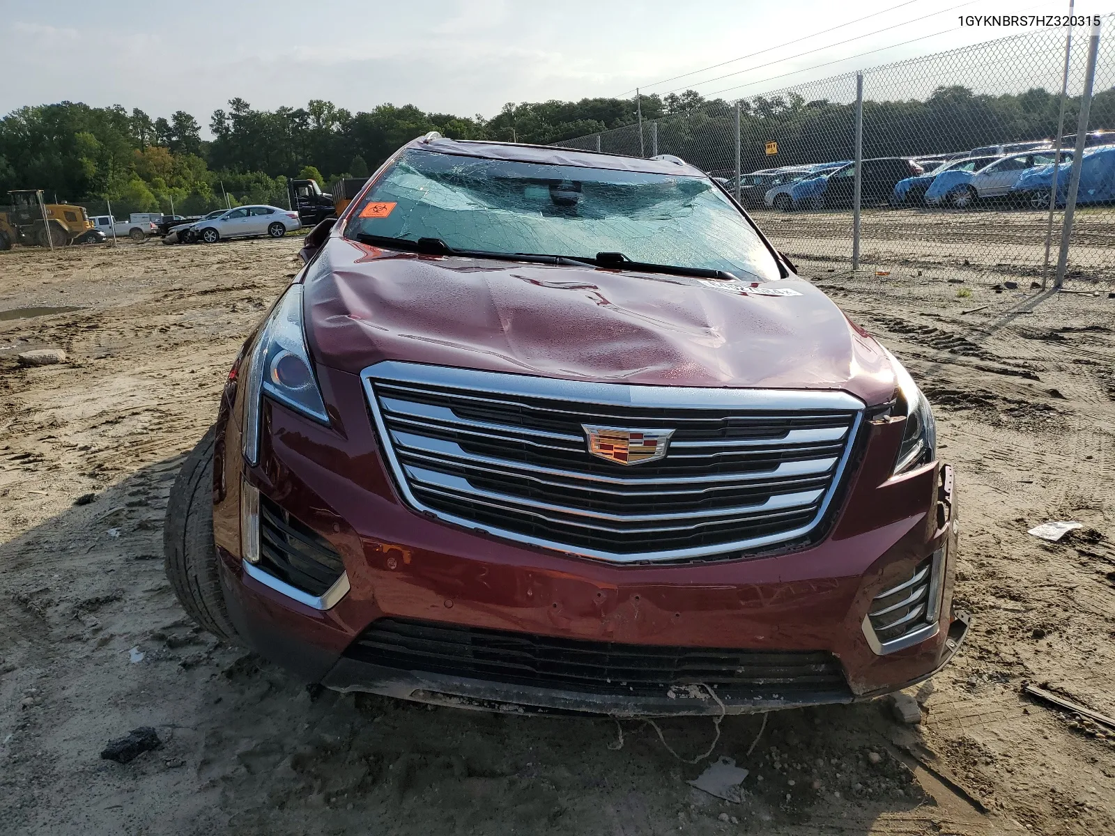 1GYKNBRS7HZ320315 2017 Cadillac Xt5 Luxury