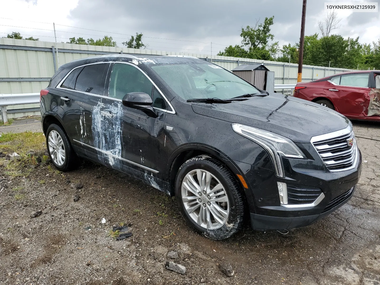 1GYKNERSXHZ125939 2017 Cadillac Xt5 Premium Luxury