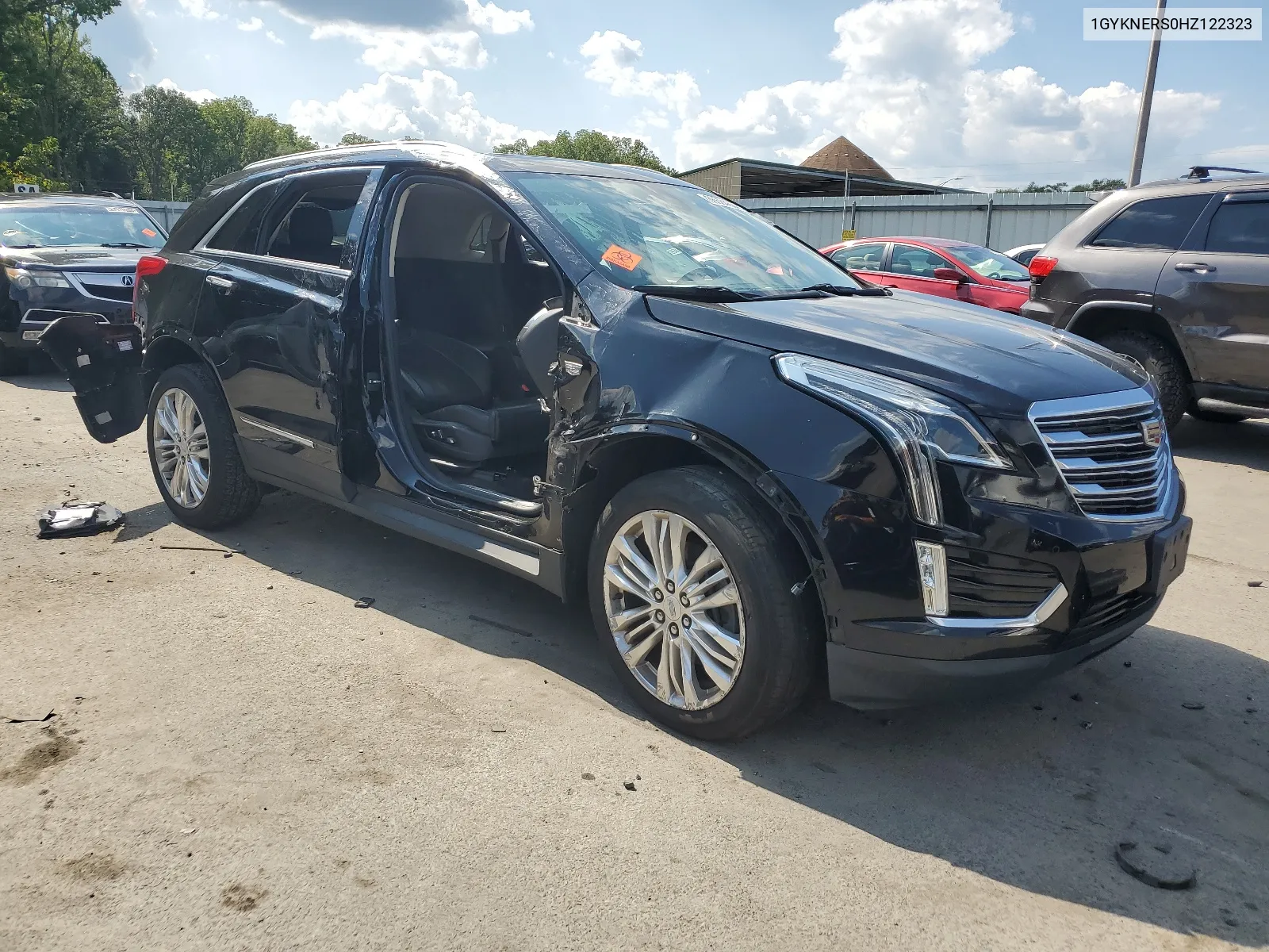 1GYKNERS0HZ122323 2017 Cadillac Xt5 Premium Luxury