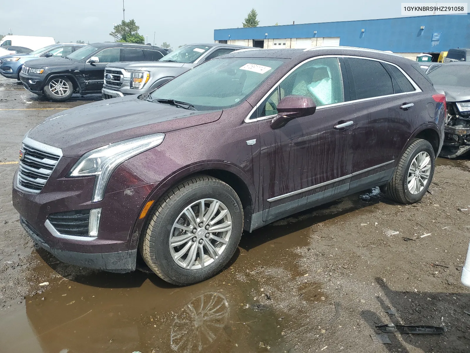 2017 Cadillac Xt5 Luxury VIN: 1GYKNBRS9HZ291058 Lot: 67581114