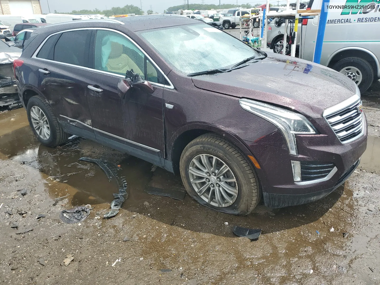 1GYKNBRS9HZ291058 2017 Cadillac Xt5 Luxury