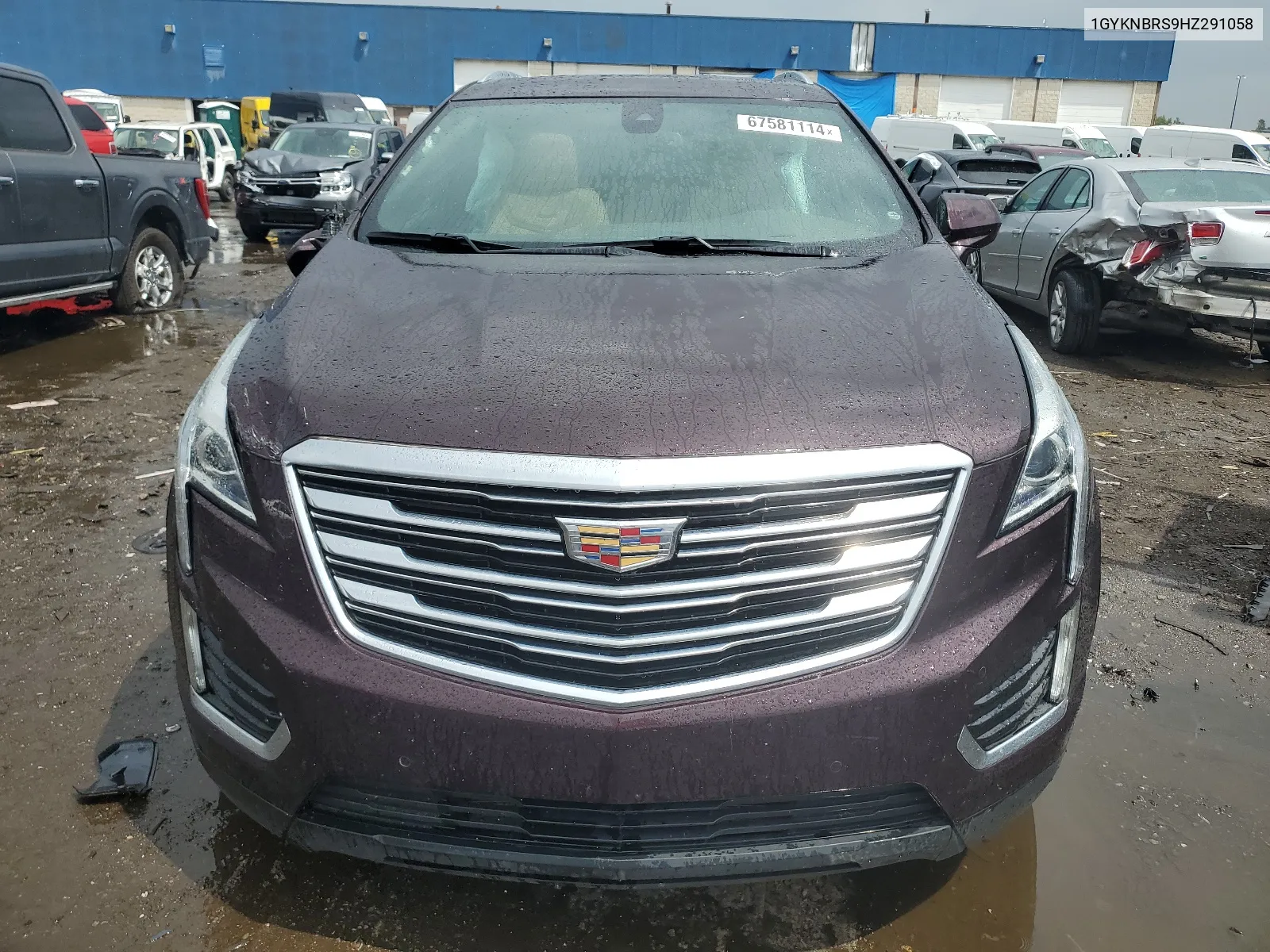 1GYKNBRS9HZ291058 2017 Cadillac Xt5 Luxury