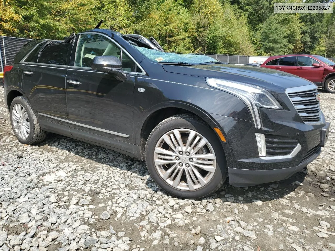 1GYKNCRSXHZ205827 2017 Cadillac Xt5 Premium Luxury