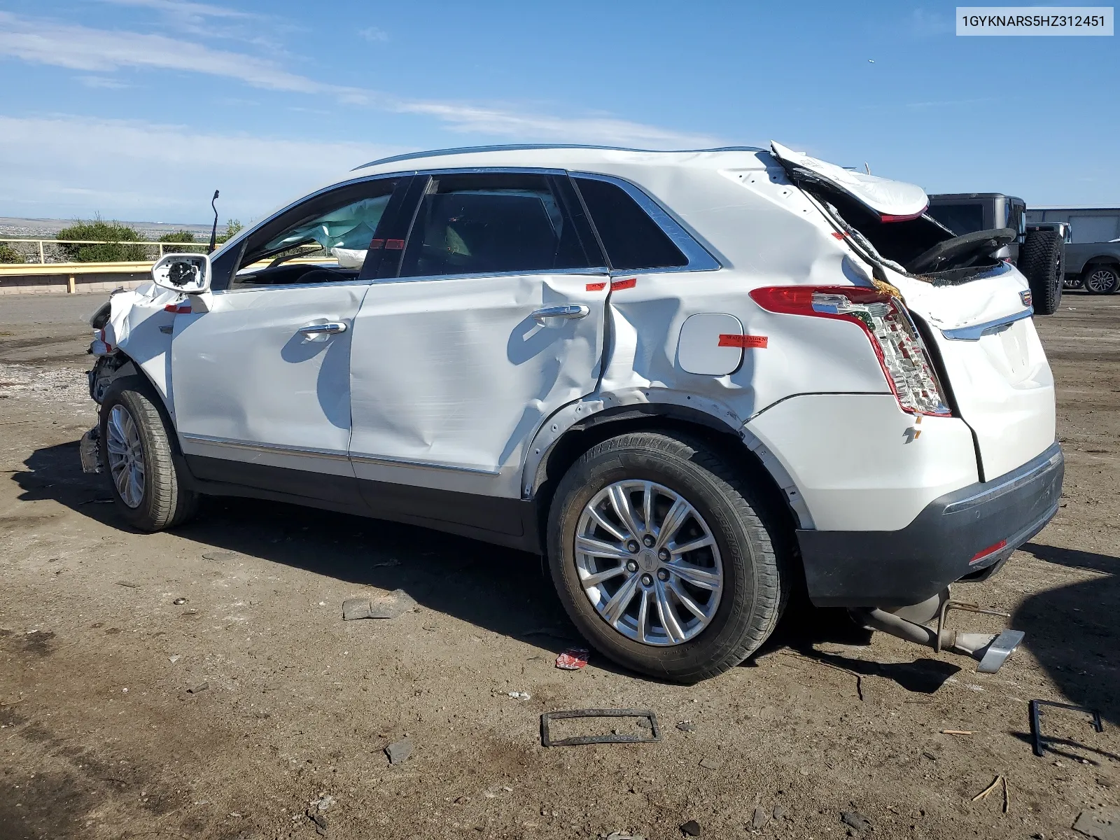 1GYKNARS5HZ312451 2017 Cadillac Xt5