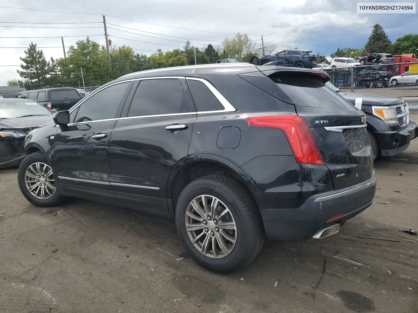 2017 Cadillac Xt5 Luxury VIN: 1GYKNDRS2HZ174594 Lot: 69061644