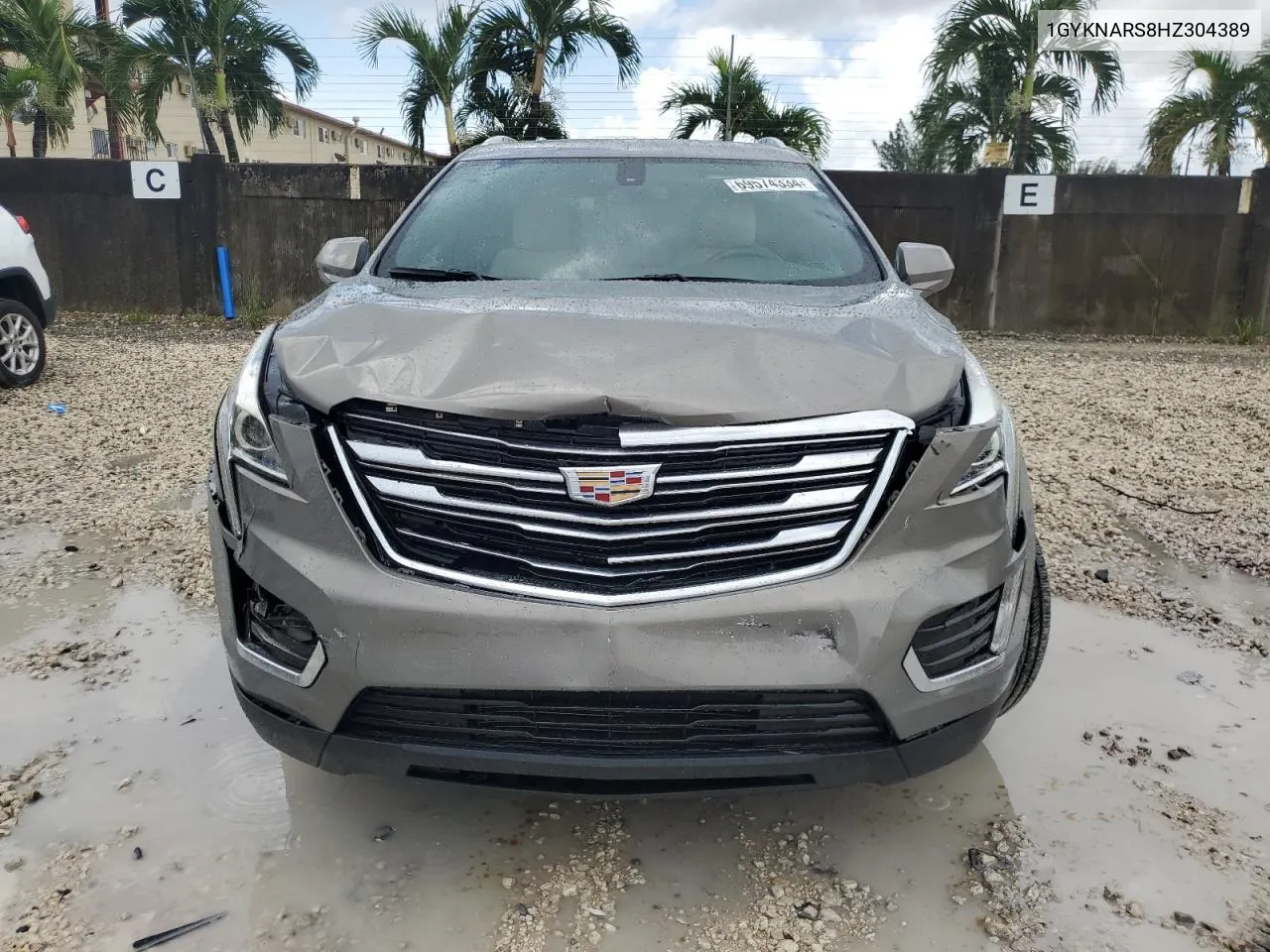 2017 Cadillac Xt5 VIN: 1GYKNARS8HZ304389 Lot: 69574334