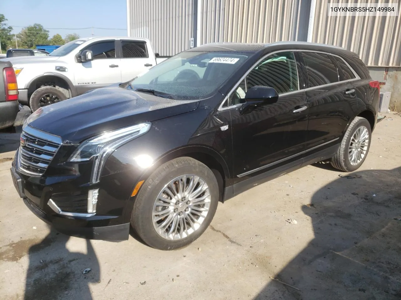 2017 Cadillac Xt5 Luxury VIN: 1GYKNBRS5HZ149984 Lot: 69624474