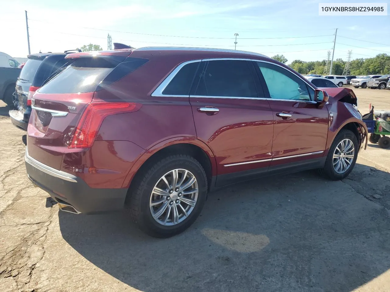 1GYKNBRS8HZ294985 2017 Cadillac Xt5 Luxury