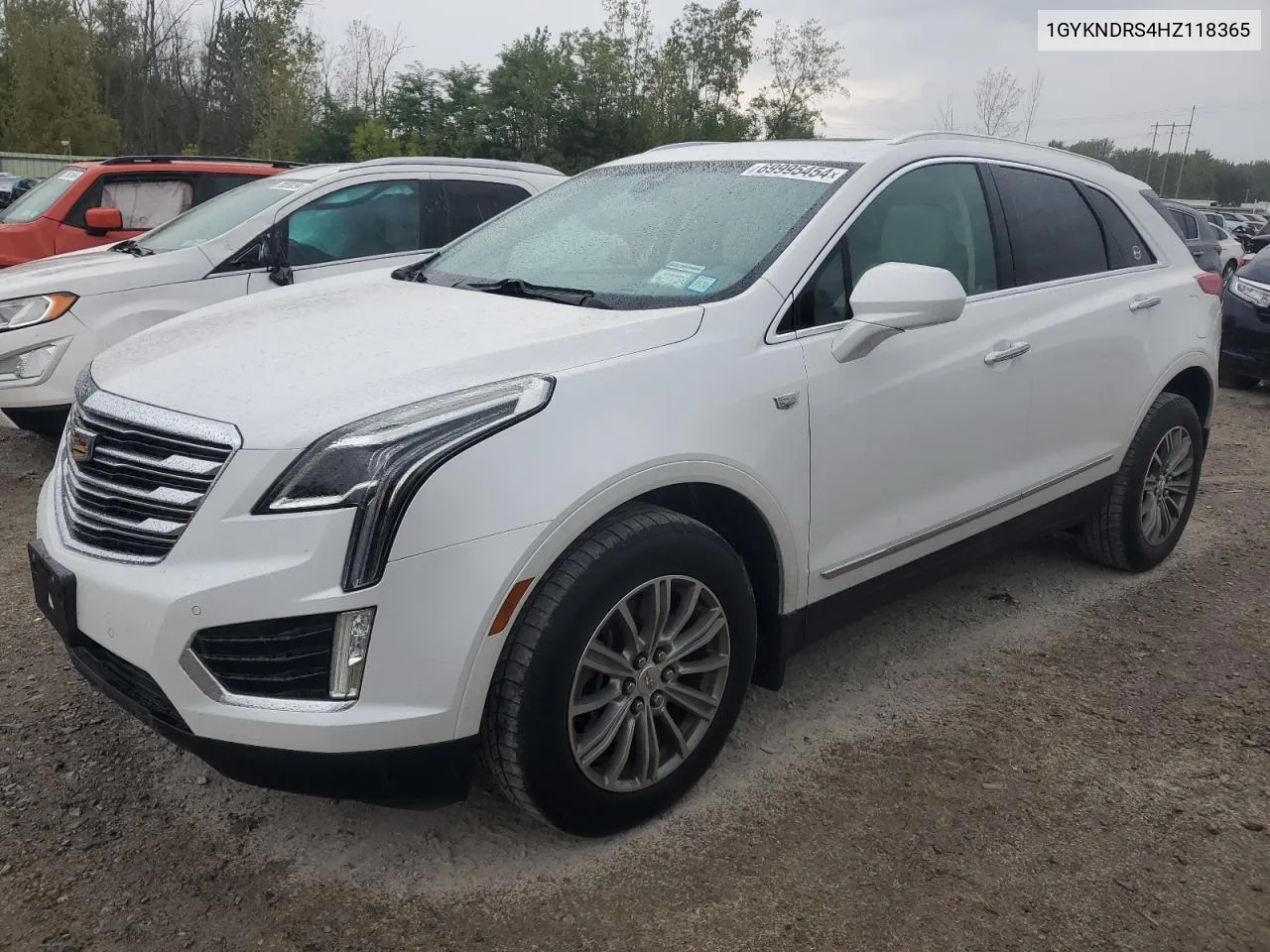 2017 Cadillac Xt5 Luxury VIN: 1GYKNDRS4HZ118365 Lot: 69995454