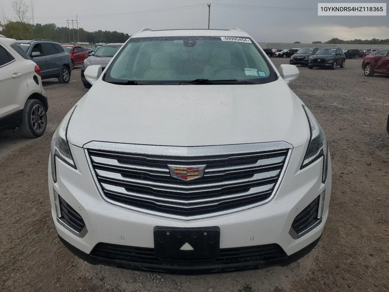 2017 Cadillac Xt5 Luxury VIN: 1GYKNDRS4HZ118365 Lot: 69995454