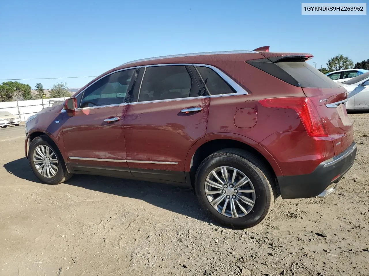 2017 Cadillac Xt5 Luxury VIN: 1GYKNDRS9HZ263952 Lot: 70526594