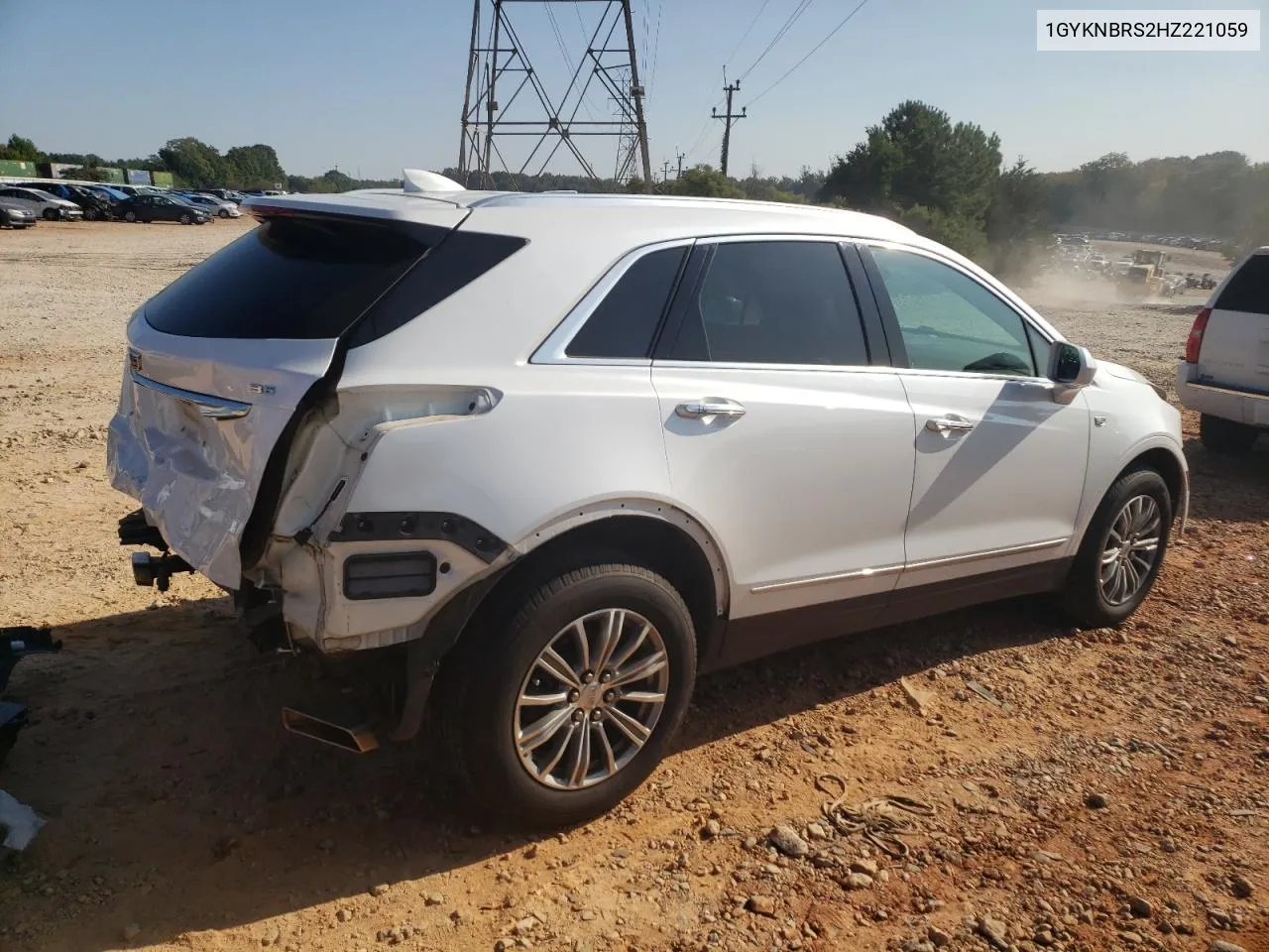 1GYKNBRS2HZ221059 2017 Cadillac Xt5 Luxury