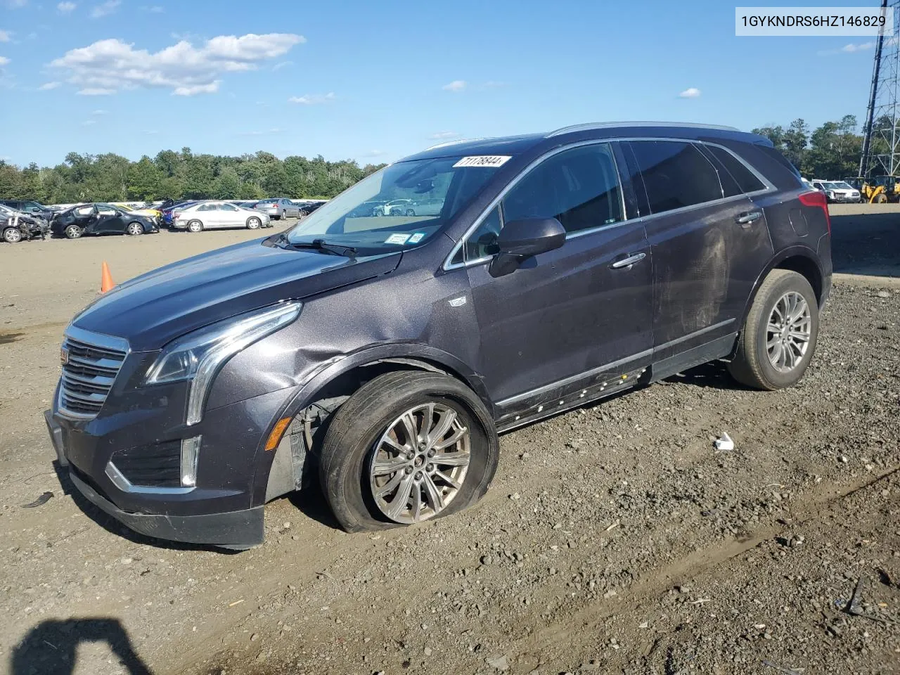 2017 Cadillac Xt5 Luxury VIN: 1GYKNDRS6HZ146829 Lot: 71178844