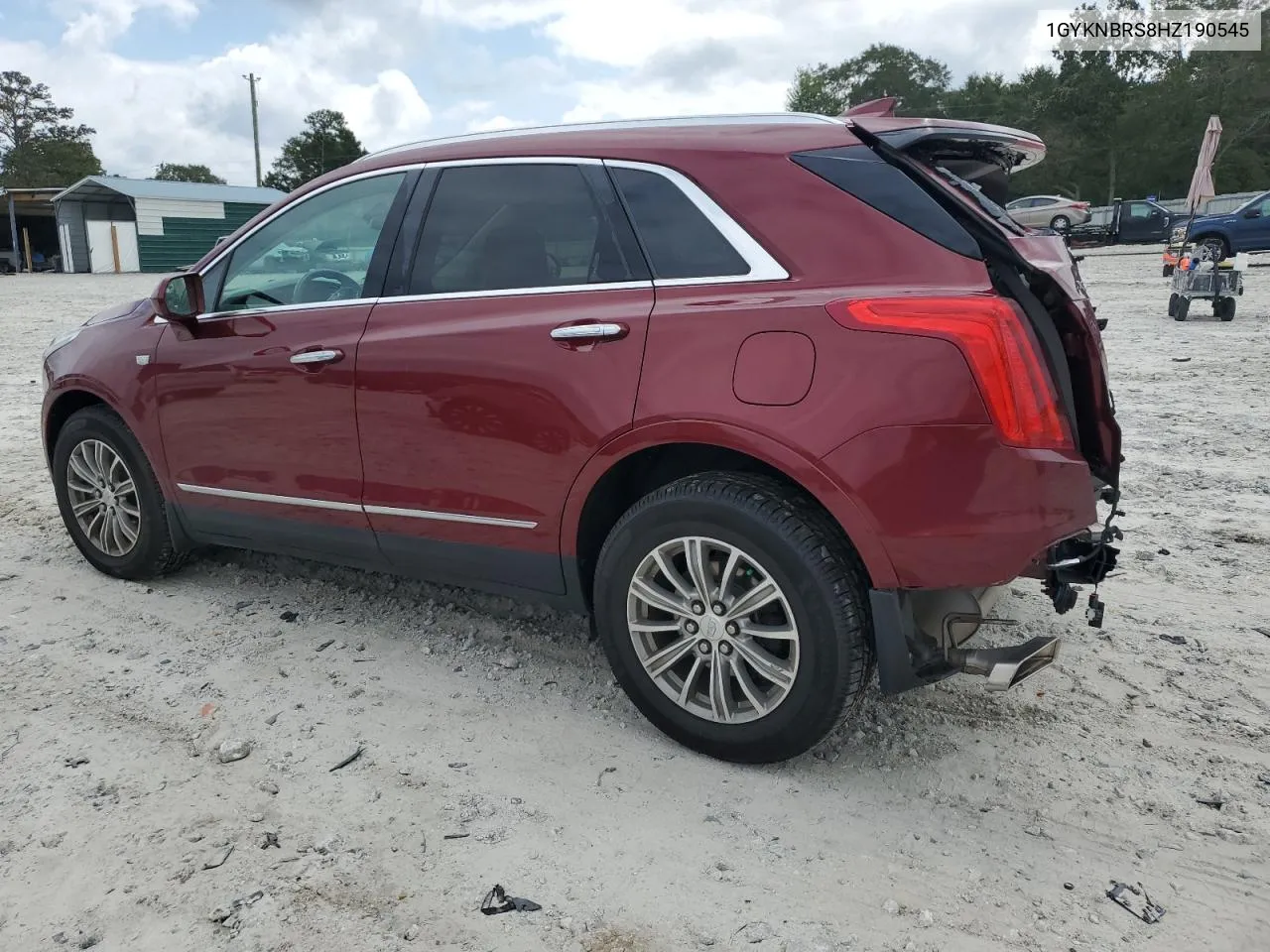 2017 Cadillac Xt5 Luxury VIN: 1GYKNBRS8HZ190545 Lot: 71368414